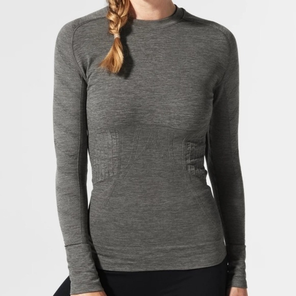 BLANQI Tops - NWT Blanqi LS Contour Baselayer in Grey